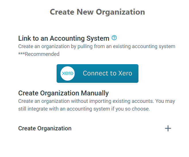 connect to xero